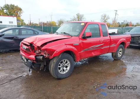 2011 Ford Ranger Sport из США, поврежденный, VIN 1FTLR4FE5BPA13284